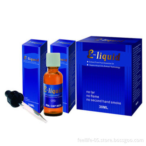 Feellife Premium E-Liquid for All E-cigarette with Glass Bottle Packing